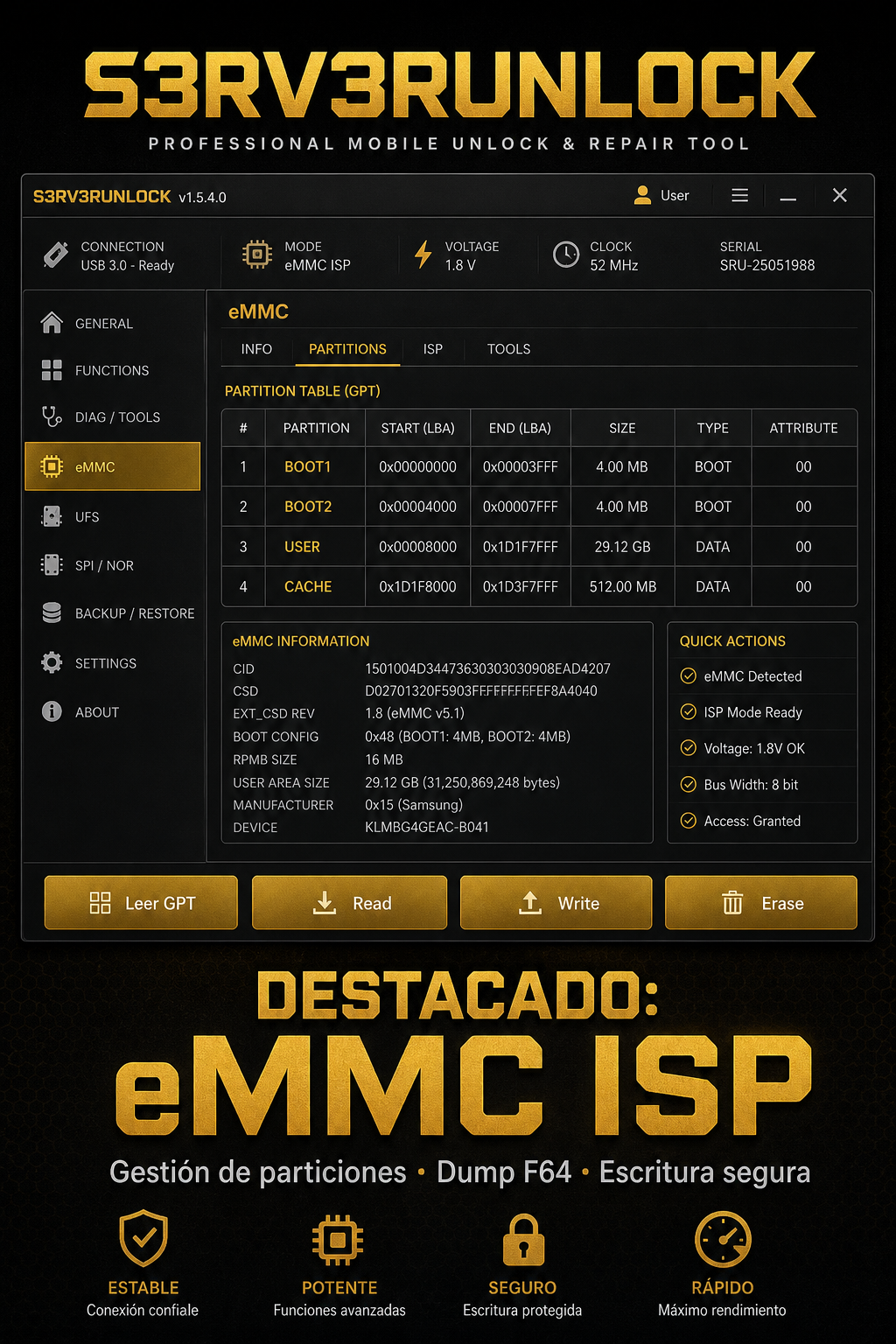 S3RV3 Tool Licencia 6 Meses